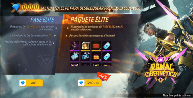 descubre los beneficios del pase elite en free fire ventajas exclusivas