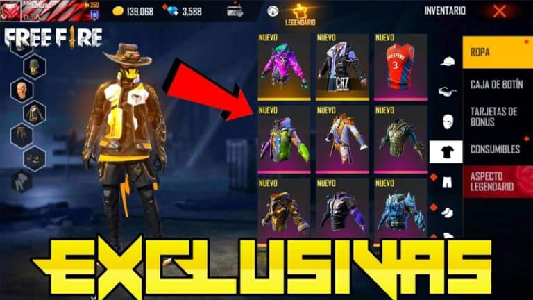 donde puedo encontrar ropa exclusiva en free fire guia completa para jugadores