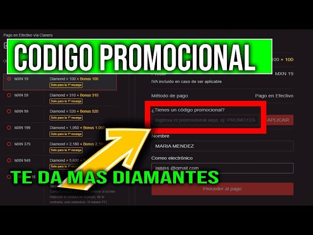 existe algun codigo promocional para free fire descubre como obtenerlos aqui