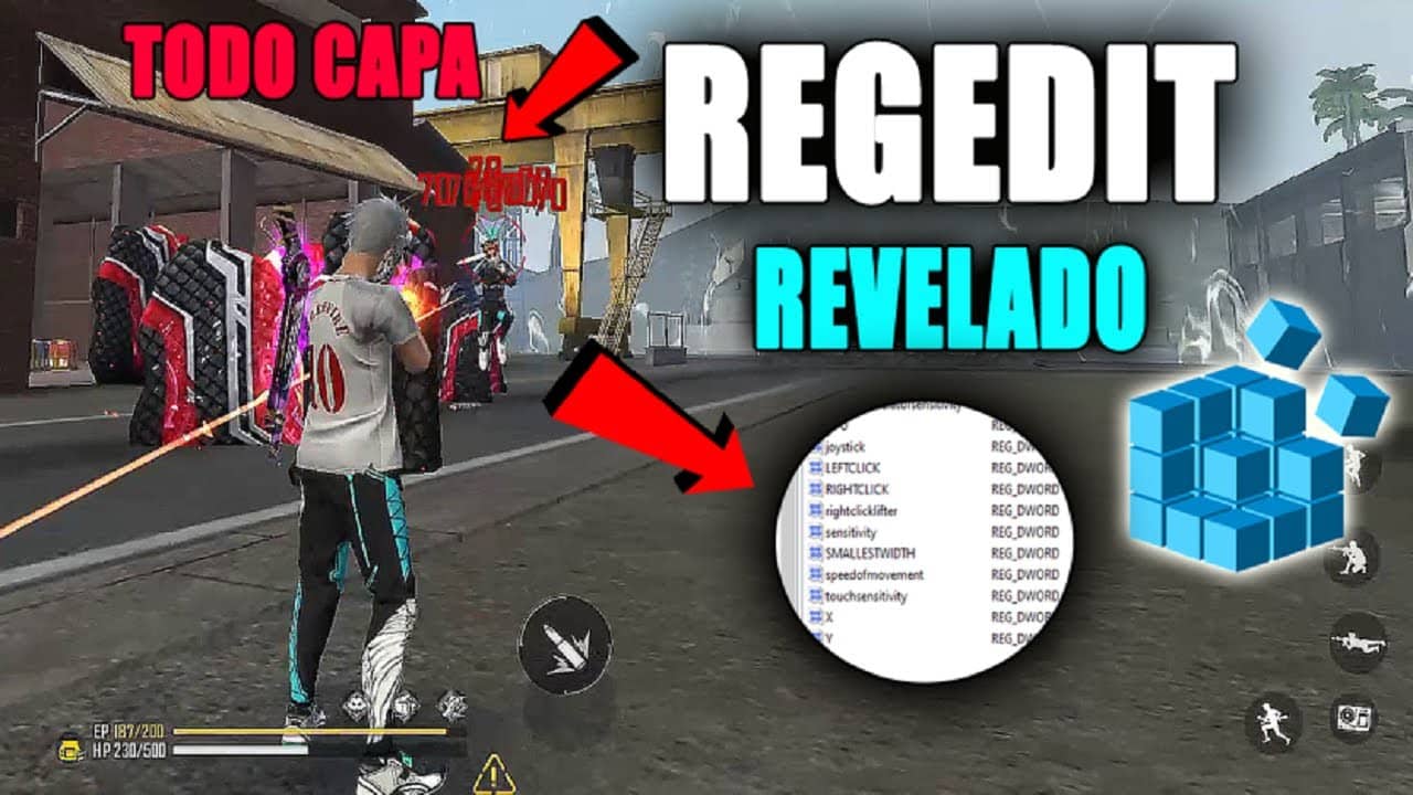 que es el regedit en free fire y como utilizarlo en el pase elite